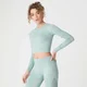 Бесшовный укороченный топ Shape