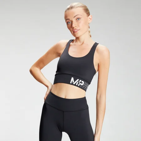 MP Women's Fade Graphic Training Bra - Черный
