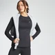 MP Women's Essentials Training Slim Fit Long Sleeve Top - Black