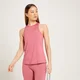 Женская спортивная майка MP Linear Mark со спиной борцовкой, розовая