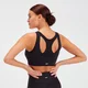 MP Women's Sculpt Laser Cut Sports Bra - Черный