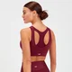 MP Women's Sculpt Laser Cut Sports Bra - Порт