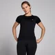 Женский бесшовный топ MP Shape с коротким рукавом — черный цвет
