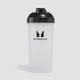 Пластиковый шейкер Myprotein — прозрачный/черный цвет