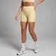 Женские велошорты с карманами MP Active ― пастельно-желтый цвет