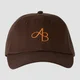 Бейсболка свободного кроя MP X Aleksandra ― кофейный цвет