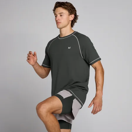 Мужская футболка MP Velocity Ultra Seamless - выстиранный чёрный